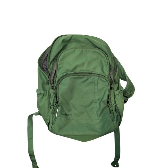 Embark Lime Green Padded Backpack - Picture 1 of 6